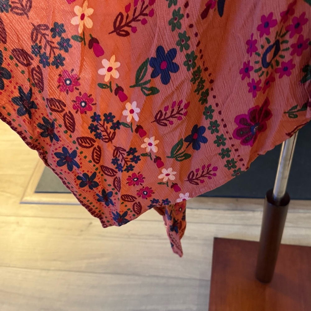 Easel Los Angeles Floral Boho Open-Front Duster Kimono – Size Small - Picture 3 of 11